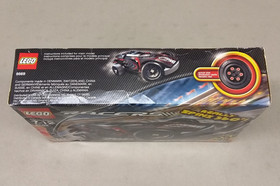 LEGO Racers 8669 Fire Spinner 360 NEW! Spins out! Black Race Car Flywheel Motor