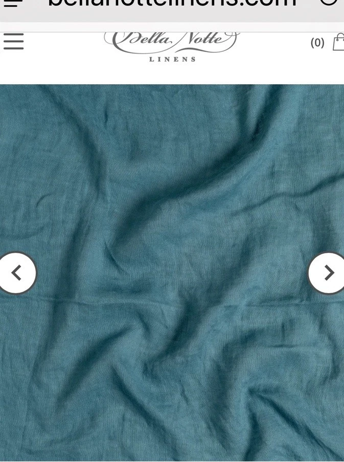 ¡NUEVO! Falda de cama con volantes SUNDANCE LIVING Belle notte Gossamer Linens CENOTE King Foto 3 de 4