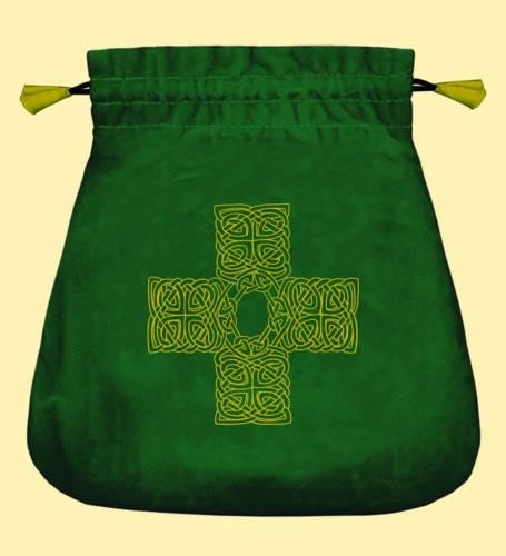 Бархатная сумка для карт Таро Lo Scarabeo с Кельтским крестом (Карты) (ИМПОРТ из Великобритании)