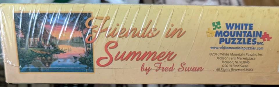 Rompecabezas Blanco MTN Amigos en Verano - 1000 Piezas Rompecabezas 24"X30" Nuevo mf  Foto 4 de 4