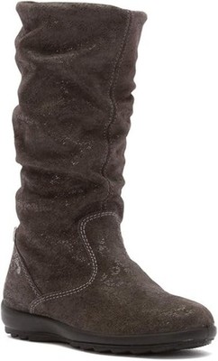 NEW PRIMIGI GIRLS KIDS AZZURRA GREY NUBUCK FASHION DRESS SHOE BOOT