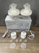 Momcozy S12 9-Levels Double Wearable Breast Pump - White