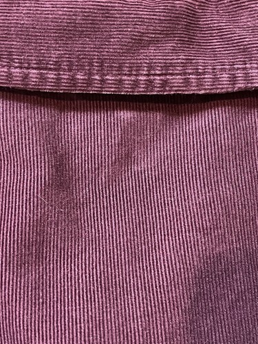 J. Jill Corduroy Button-Up Tunic Shirt Womens S Burgundy 100% Cotton Collared - Bild 5 von 12