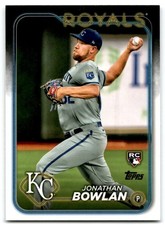 2024 Topps Jonathan Bowlan Rookie Kansas City Royals #399