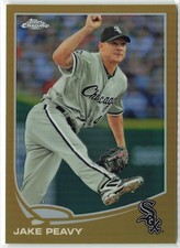 2013 Topps Chrome Jake Peavy Gold Refractor 15/50 #47 /50