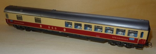 HHEFA004 Röwa 3047 / DB / TEE, WR4üm-62, Speisewagen, rot-beige / 1:87 H0 | Zustand: Gebraucht