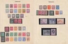 Trengganu. 1910-53. Fine mint selection, hinged on two pages. 1c to $1 values.