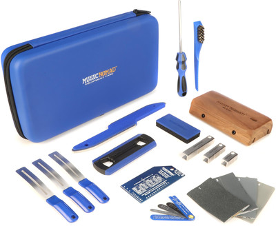 MusicNomad Premium Guitar Tech Fret Tool 18-piece Set