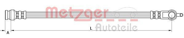 Original Brake Hose 4111630 for Mazda