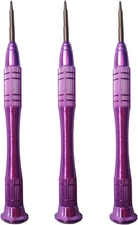 3 PCS Tri Wing Screwdrivers Y000（0.6mm）,Small Tri-point Screwdriver