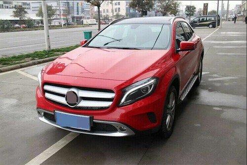 Fits for Mercedes Benz GLA 2014-2019 Running Boards Side Step Nerf Bars - Picture 6 of 8