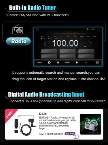 9" Android 12 Autoradio DAB+ GPS Navigation Für Kia Ceed 2012-2016 BT DSP WIFI - Bild 16 von 20