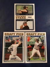 2005 Topps #329 #678 #684 Cannon, Nielsen,Gross,Quiroz Rookie Lot 3 Blue Jays