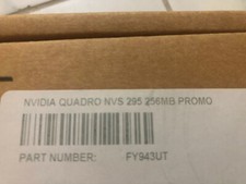 HP NVIDIA Quadro NVS 295 FY943UT 256MB GDDR3 SDRAM PCI Express x16 Graphics...