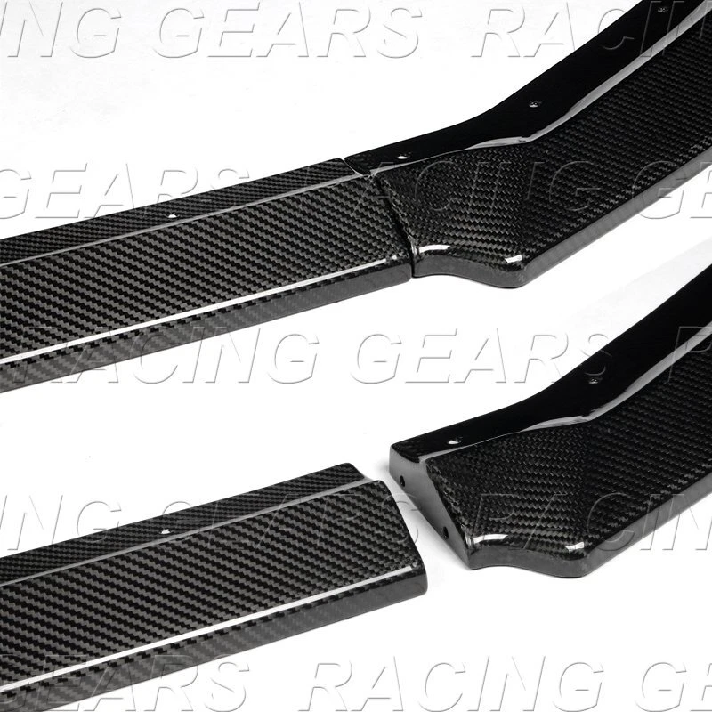 KIT DE PARACHOQUES DELANTERO DE FIBRA DE CARBONO REAL AJUSTE DE LABIOS 13-16 TOYOTA 86/SCION FR-S Foto 4 de 4