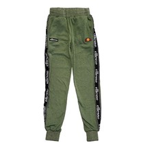 Ellesse Green Skinny Tracksuit Bottoms UK Women's Size 4 W22 L28 BB389