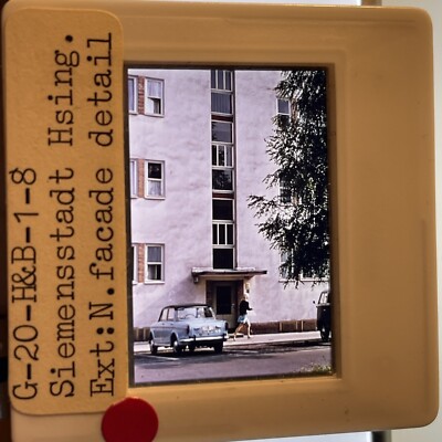 Otto Bartning, Hugo Haring -Siemensstadt Housing Berlin- Architecture 35mm Slide