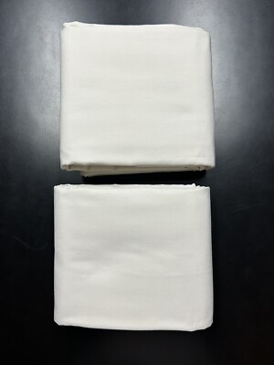 Restoration Hardware Perennials Canvas Performance Curtains Natural Ivory 84X50
