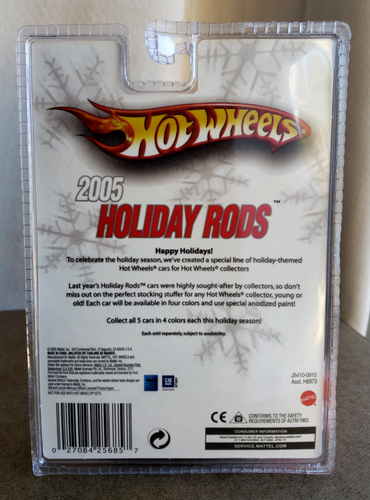 VTG. 2005 Hot Wheels 1940 FORD COUPE GOLD Holiday Rods #4/5 1:64 Chrome RRMAG - Picture 13 of 13
