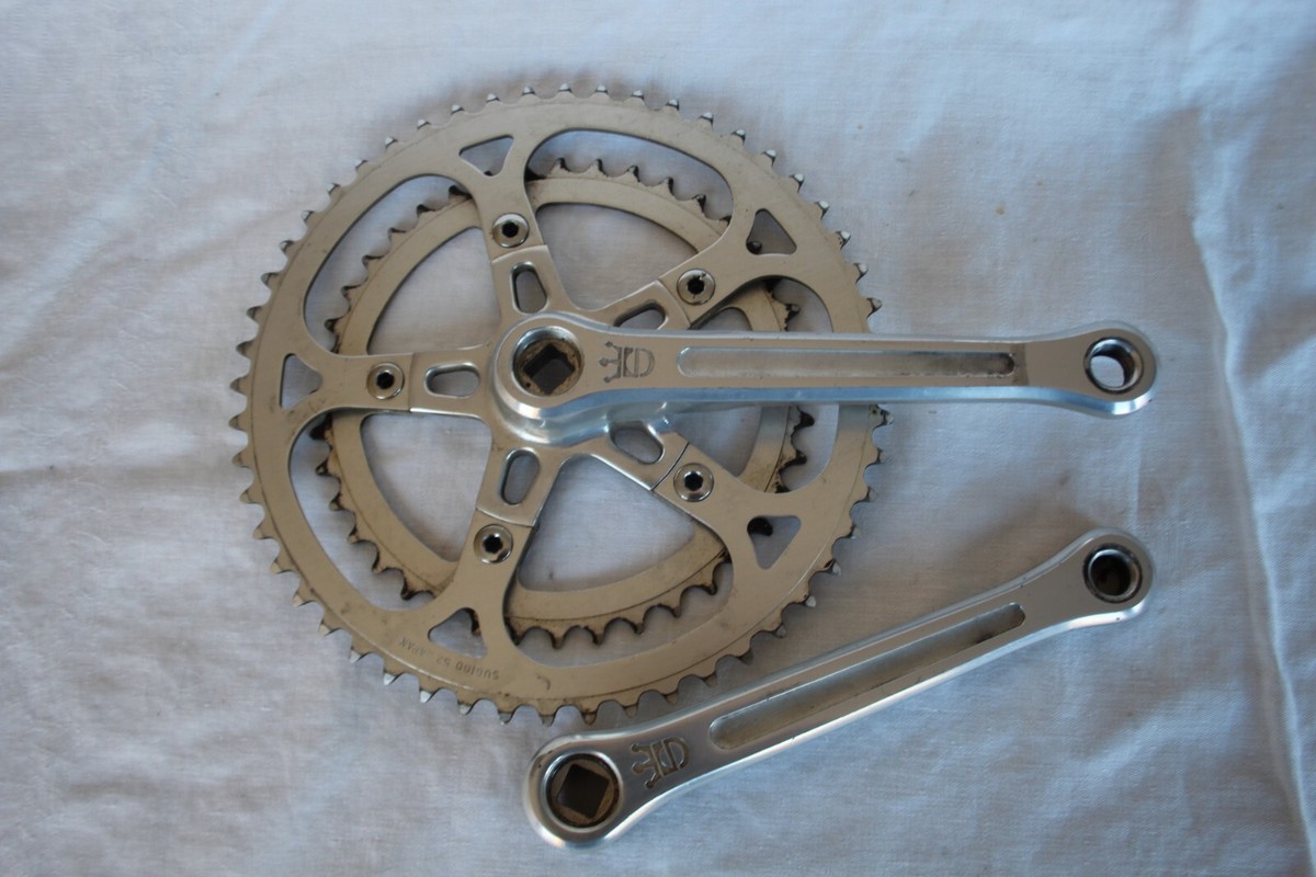 SUGINO Mighty Tour 171mm double crankset A-6 crown road 40 52