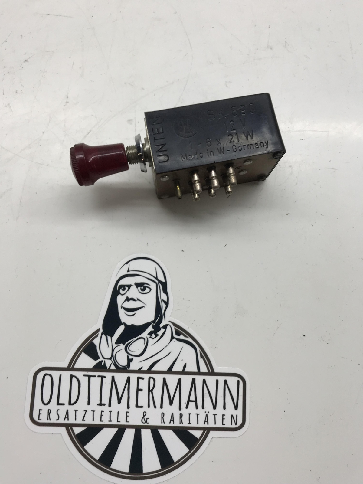 Interruttore lampeggiante di avvertimento relè frecce 12V Stribel SK690 SK 690 per Mercedes