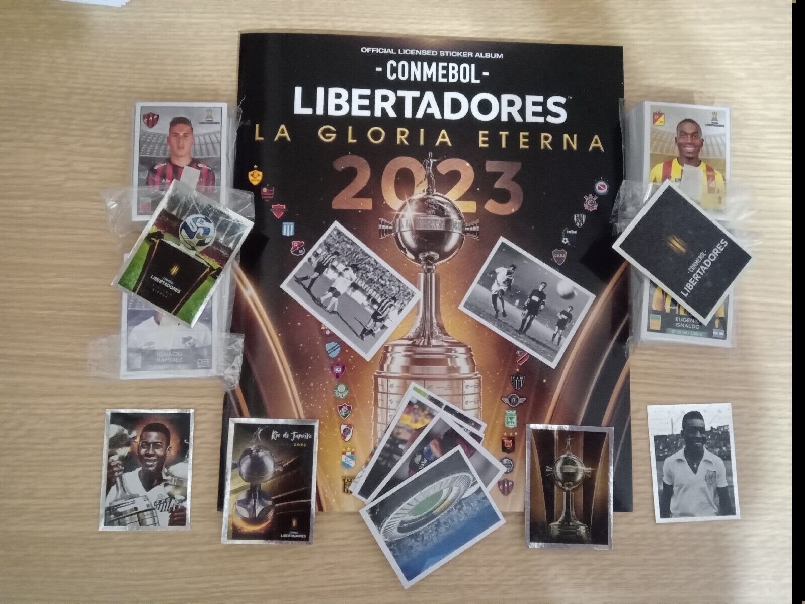 Copa Libertadores 2023 Álbum + Jogo Completo 557 Figurinhas