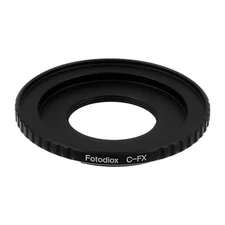 Fotodiox Lens Adapter C-Mount CCTV/Cine Lens to Fujifilm X Mount