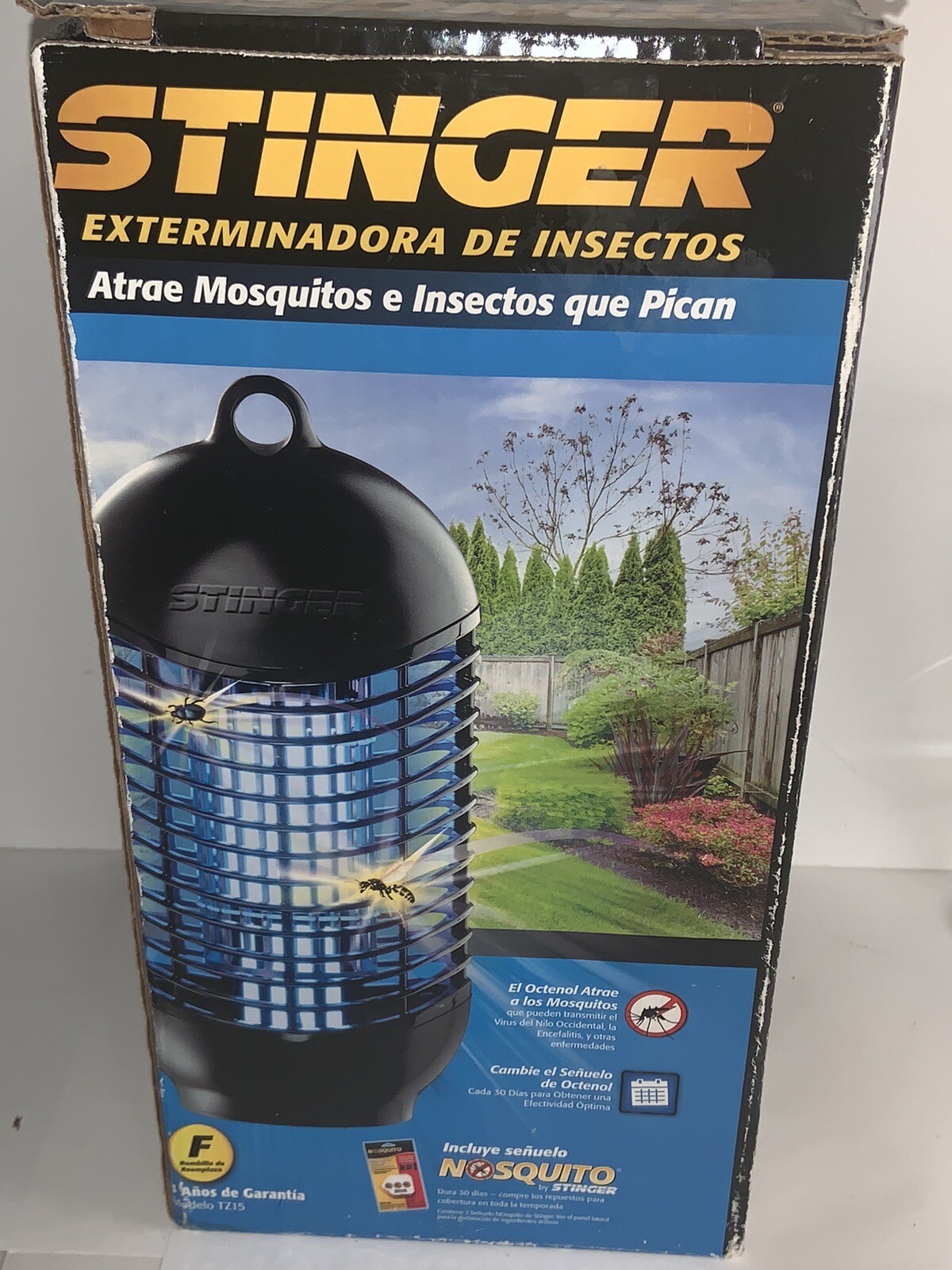 STINGER OUTDOOR FLYING INSECT KILLER TZ15 UP TO 1/2 ACRE COVERAGE NEW