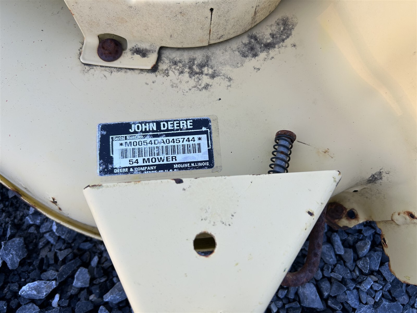 JOHN DEERE 54 MOWER DECK Gt275 Gt262 325 335 345 355D eBay