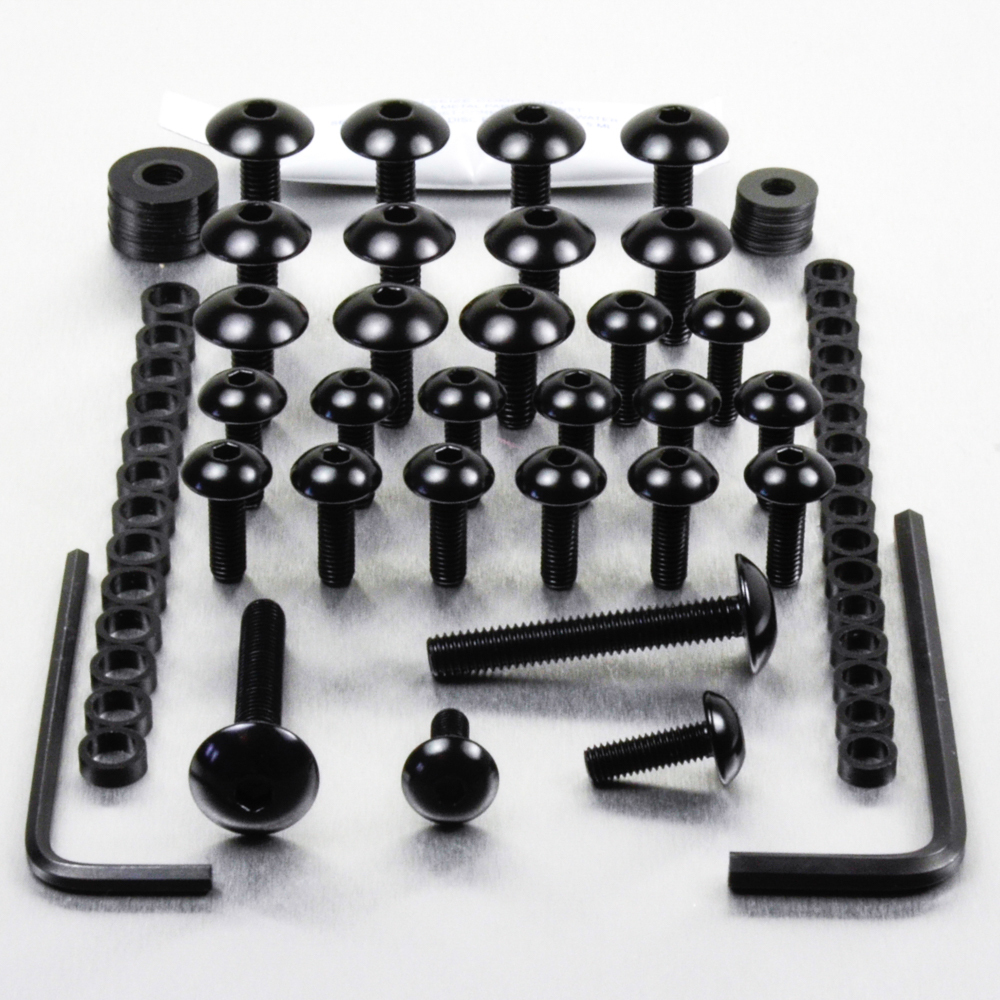 Aluminum Fairing Screw Kit ZX-12R NINJA 00-06 Black | eBay