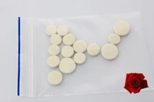 5 sets Piccolo Soundhole sealing gasket, casing and felt material,