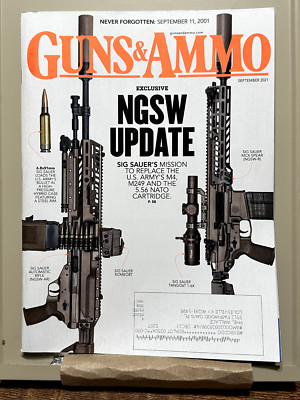 Guns & Ammo Magazine, September 2021 Sig Sauer MCX-SPEAR and new cartridge