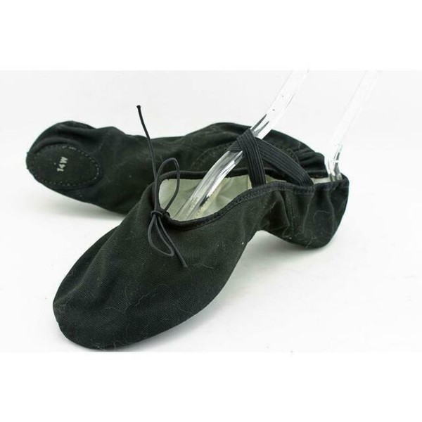 Capezio 2021A ROMEO Black Canvas Ballet Shoes Mens Size 14w for sale online eBay