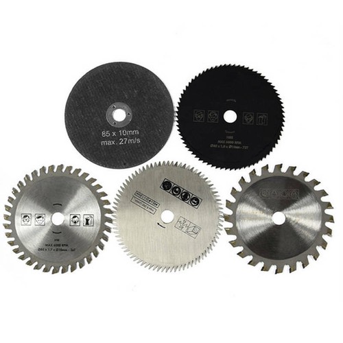 5pcs 85mm Cutting Disc Circular Saw Blade Wheel for Rotary Tool Bore 10mm FT - Picture 7 of 9