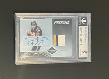 2004 Leaf Limited PHILIP RIVERS #228 RC SP/150 Rookie Patch Auto BGS 8/10