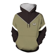 The Legend of Zelda Link Cosplay 3D Printed Hoodie Pullover Coat