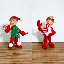 Annalee Christmas Elf Doll CHOOSE 5.5" Retired Holiday 2019-2022