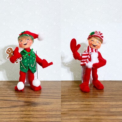 Annalee Christmas Elf Doll CHOOSE 5.5'' Retired Holiday 2019-2022