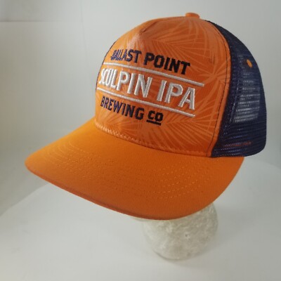Ballast Point Brewing Co. San Diego California Sculpin IPA Beer Snapback Hat Cap