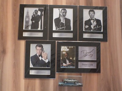 James Bond - AK - Fotos -S.CONNORY-R.MOORE-T.DALTON-P.BROSNAN-D.CRAIG
