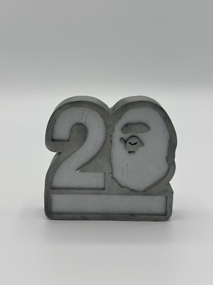 20th Anniversary limited model A BATHING APE BAPE Paper Weight Object Novelty 