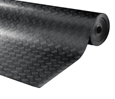 Gummi Schutzmatte 150x50cm OMEGA Meterware Roll 150cm Breit 3mm stark Länge 50cm
