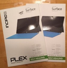 2 Incipio Plex Self-Healing Screen Protectors For Microsoft Surface Windows RT