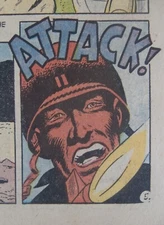 10¢ 1955 Marvel Comic Book Battlefront #34 Roy Lichtenstein Pop Art Interest !!