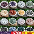 Craft 100g Bulk Lot Natural Gemstone Tumbled Crystal Chips Chakra Wicca Jewelry