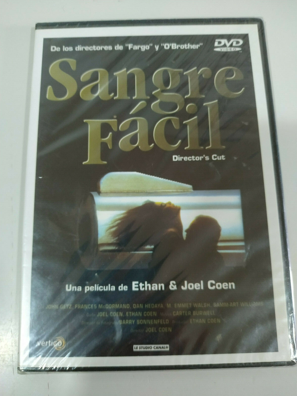 Sangre Facil Directo's Cut Ethan & Joel Coen - DVD Español Inglés Nuevo - 2T