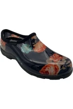 Sloggers Waterproof Fresh Cut Comfort Garden Shoes Big Floral