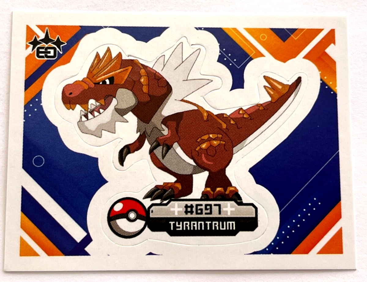 2024 POKEMON SCARLET & VIOLET EO Sticker #273 TYRANTRUM Peru | eBay