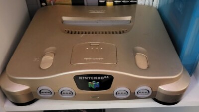 Gold Nintendo 64 N64 Console REGION FREE U.S Seller