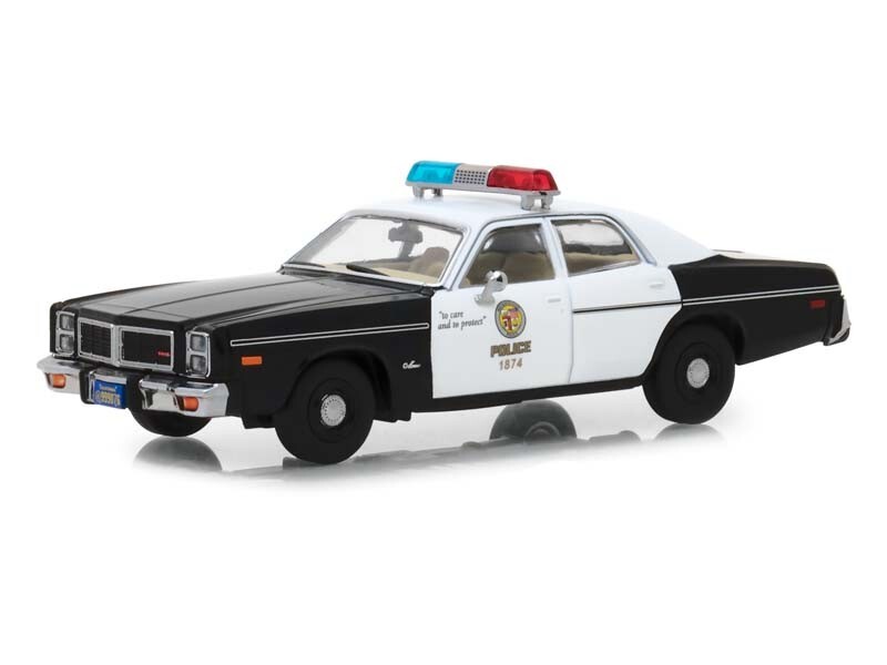 ターミネーター 1977 DODGE MONACO ミニカー 1977 Dodge Monaco Metropolitan Police - Terminator Diecast 1:43